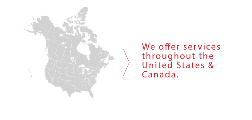 We service United States and Canada